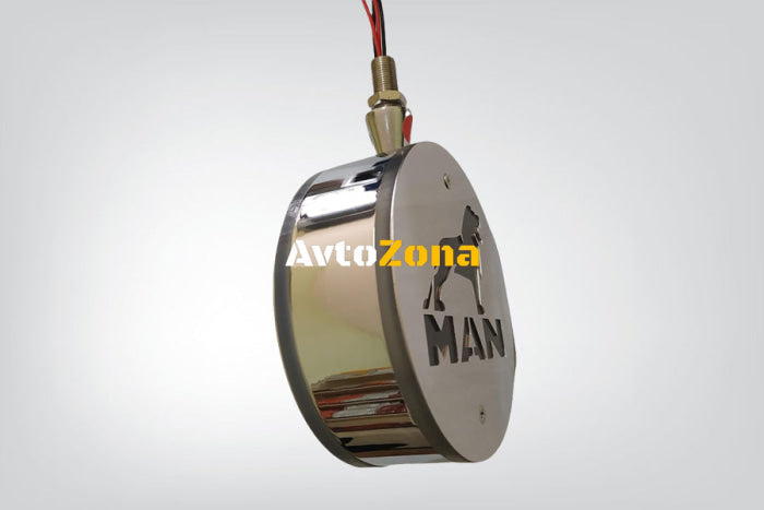 Комплект от 2бр Светодиодни LED Лед Габарити Обеци 24V бяло-червено MN - Avtozona