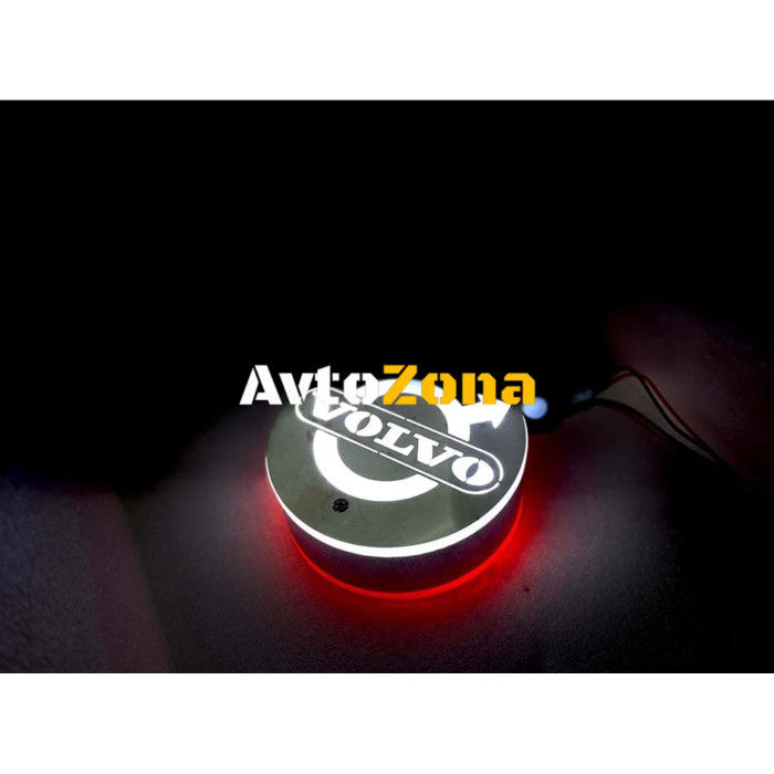 Комплект от 2бр Светодиодни LED Лед Габарити Обеци 24V бяло-червено VOL - Avtozona