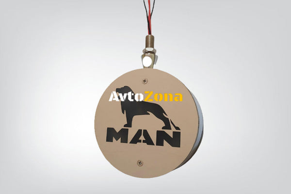 Комплект от 2бр Светодиодни LED Лед Габарити Обеци 24V оранжево-червено MN - Avtozona