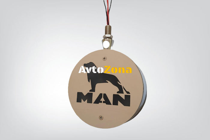 Комплект от 2бр Светодиодни LED Лед Габарити Обеци 24V оранжево-червено MN - Avtozona