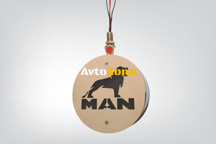 Комплект от 2бр Светодиодни LED Лед Габарити Обеци 24V оранжево-червено MN - Avtozona