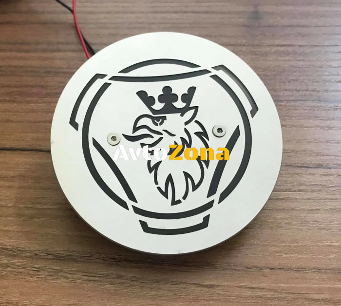 Комплект от 2бр Светодиодни LED Лед Габарити Обеци 24V оранжево-червено SCA - Avtozona