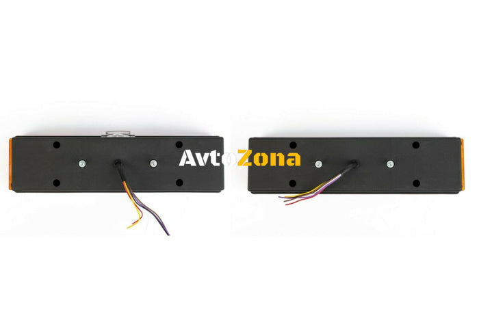 Комплект Стопове С Кабел 12V -24V 46cm x 13cm Подходящи за Бус Камион Тир Ремарке Караванa - Avtozona