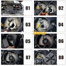 Комплект Умалени Мини Лед Led Диодни Крушки H7 Х7 12V 24V 72W 10000lm За Фарове Can Bus без Грешки - Avtozona