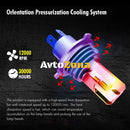 Комплект Умалени Мини Лед Led Диодни Крушки М3 H4 Х4 12V 24V 50W 5000lm за Трактори Мотоциклети Мотори Автомобили - Avtozona