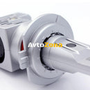 Комплект Умалени Мини Лед Led Диодни Крушки М3 H7 Х7 12V 24V 50W 5000lm за Трактори Мотоциклети Мотори Автомобили - Avtozona