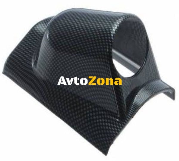 Конзола - стойка за колонка за 1 измервателен уред - карбон - Avtozona