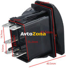 Копче Универсален Бутон За Вграждане за Фарове За Мъгла Халогени LED Лед Бар