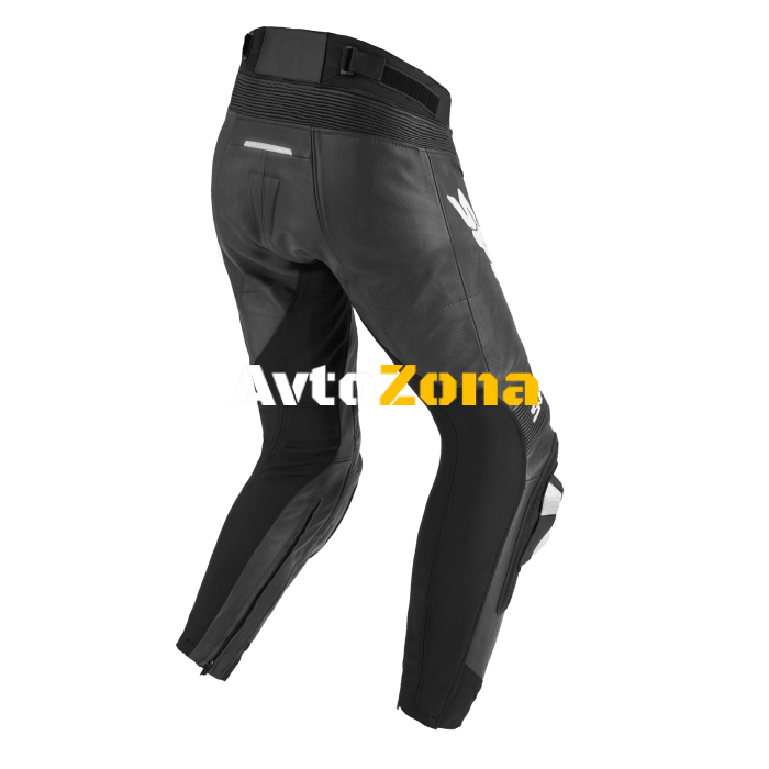 Кожен мото панталон SPIDI RR PRO 2 SHORT Black/White - Avtozona