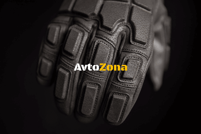 Кожени мото ръкавици ICON MOTORHEAD3 - BLACK - Avtozona