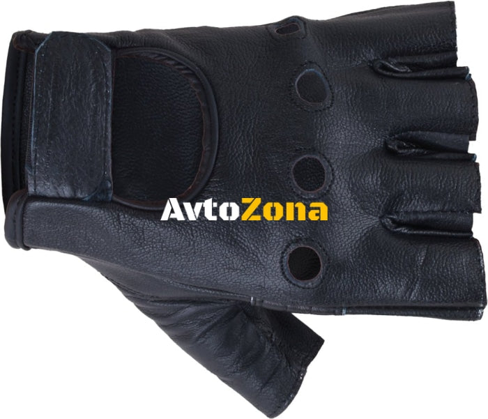 Кожени ръкавици SECA RIDER BLACK - Avtozona