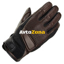 Кожени ръкавици SPIDI CLUBBER BROWN - Avtozona