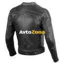 Кожено яке SECA AVIATOR II WASHED GRAY - Avtozona