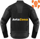 Кожено мото яке CONTRA2 LEATHER PERFORATED STEALTH - Avtozona
