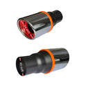 Накрайник за ауспух - Кръгла форма с червен акцент