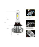 Крушки LED S9 HB3 / 9005 - 6000K Бял ксенон - Avtozona