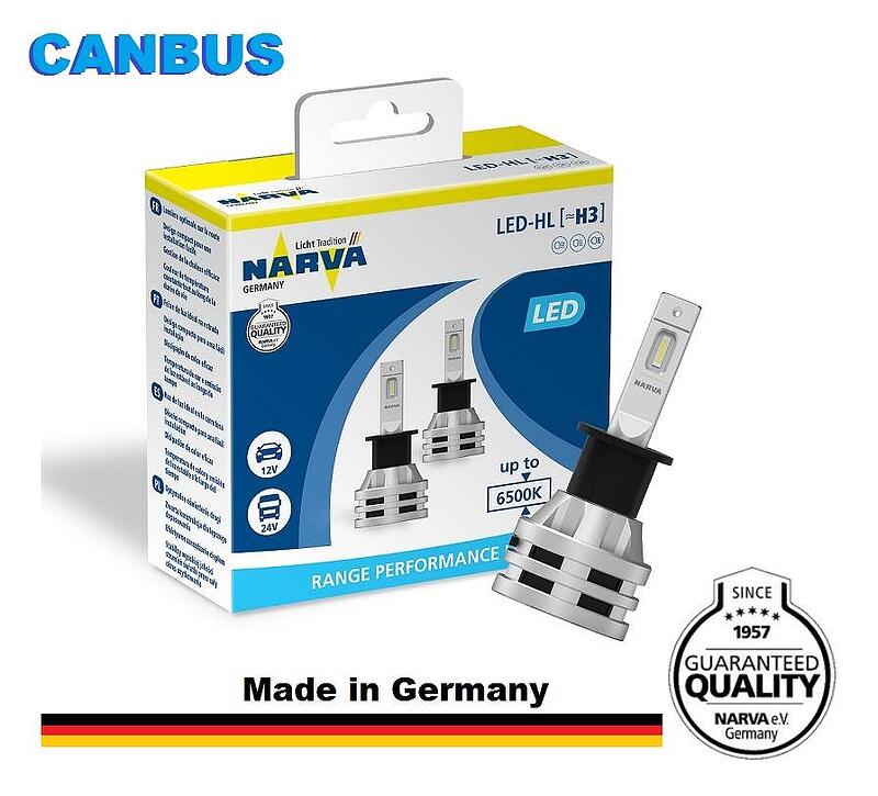 Крушки NARVA H7 -12/24V-24W -6500K - Avtozona