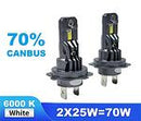 Крушки-RTD -H7- LED-50W (2бр. к-т) A3734-7 - Avtozona