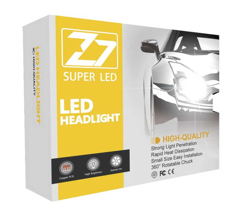 H7 LED R8Z7 CANBUS + DRIVER – Мощни и ефективни крушки с патентована охладителна система