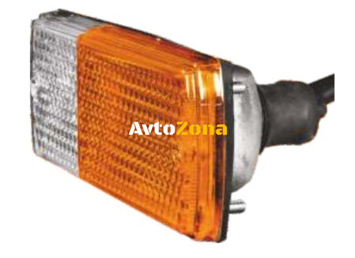 Лява Предна Светлина Габарит с Мигач За MF Massey Ferguson 240-285 24V с Крушка и Кабел - Avtozona