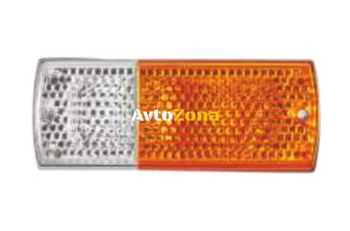 Лява Предна Светлина Габарит с Мигач За MF Massey Ferguson 240-285 24V с Крушка и Кабел - Avtozona
