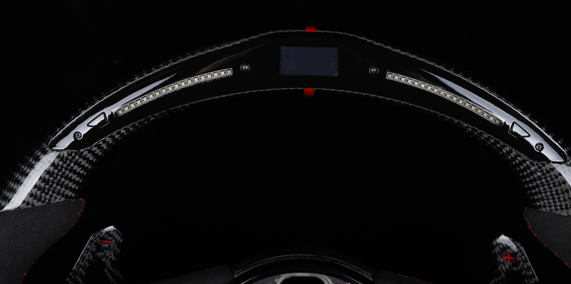 LED ALCANTARA UNIQUE Custom Волан за Audi A3 A4 B9 A5 RS3 RS4 RS5 S3 S4 S5 RS6 RS7 - Avtozona