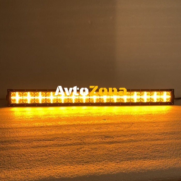 LED БАР - Прожектор Бяла и Оранжева Жълта Светлина 180W - 80 см - Avtozona