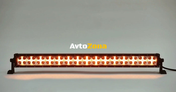 LED БАР - Прожектор Бяла и Оранжева Жълта Светлина 180W - 80 см - Avtozona