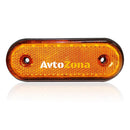 LED Диоден Габарит Със Стойка Червен или Жълт Цвят Маркер 20 Диода 12V - 24V - Avtozona