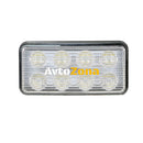 ЛЕД Диоден Халоген LED Лампа 3400lm 15x6cm 40W PRO Трактор Селскостопански Машини Багер - Avtozona