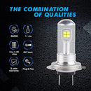 LED крушки за фарове H7 X7 12V-24V 6000K – Комплект от 2 броя - Avtozona