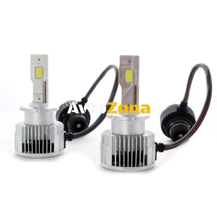 Лед крушки - Led система D2S D2R за подмяна на фабричен ксенон 50W - Canbus 6000K - 100% по силни от фабричен ксенон - Avtozona