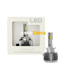 Лед крушки - Led система D2S D2R за подмяна на фабричен ксенон 50W - Canbus 6000K - 100% по силни от фабричен ксенон - Avtozona
