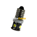 ЛЕД КРУШКИ ТИП E10 С 5 ДИОДА 3030 - Avtozona