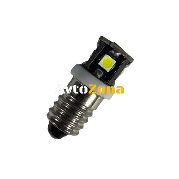ЛЕД КРУШКИ ТИП E10 С 5 ДИОДА 3030 - Avtozona