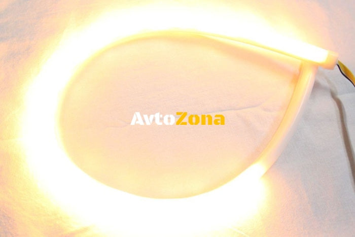 Лед Лайтбар за дневни светлини - с бягащ мигач - Avtozona
