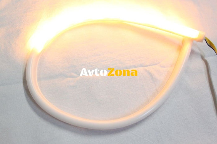 Лед Лайтбар за дневни светлини - с бягащ мигач - Avtozona