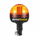LED ЛЕД Аварийна Сигнална Лампа 40 Диода 3 Режима На Светлина Маяк Буркан Оранжева Жълта 12V - 24V Е-Mark E9 - Avtozona