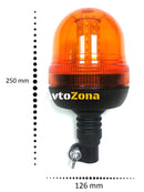 LED ЛЕД Аварийна/сигнална лампа Маяк буркан 12/24V - Avtozona