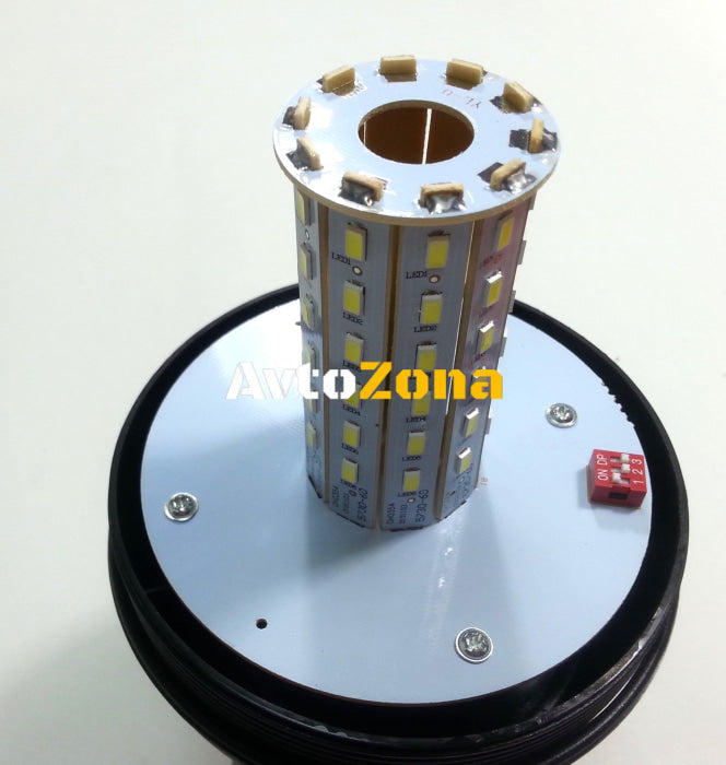 LED ЛЕД Аварийна/сигнална лампиа Маяк буркан 12/24V - Avtozona
