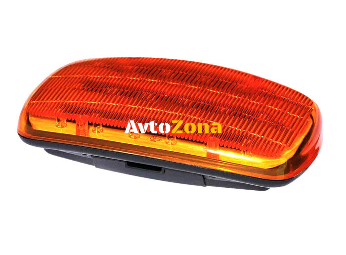 LED ЛЕД Аварийна/сигнална лампиа Маяк буркан с магнит 12/24V - Avtozona
