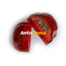 LED Лед Диоден Плафон Oсветление за Регистрационен Номер,12V - 24V За Ремарке Бус Каравана Платформа Червен - Avtozona