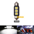 LED Лед Диодни Крушки 2/3/4 SMD 5050 31мм 36мм 39мм 41мм 12V Бяла Светлина Canbus Error Free Bez Грешки - Avtozona