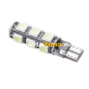 LED Лед Диодни Крушки За Габарит Т10 W5W 13 SMD 12V Червена Canbus - Error free Без грешки - Avtozona