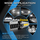 LED Лед Диодни Крушки За Габарит Т10 W5W Canbus 12V Бяла Светлина - Avtozona