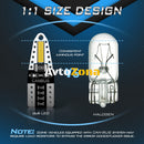 LED Лед Диодни Крушки За Габарит Т10 W5W Canbus 12V Бяла Светлина - Avtozona