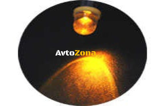 LED Лед Диодни Крушки За Табло Габарит Т10 W5W 1X LED 12V Оранжева - Avtozona