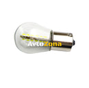 LED Лед Крушки 18 SMD BA15S 1156 (P21W) BAU15S 1156 (PY21W) 12V - 24V Бяла Оранжева Червена Синя Светлина - Avtozona