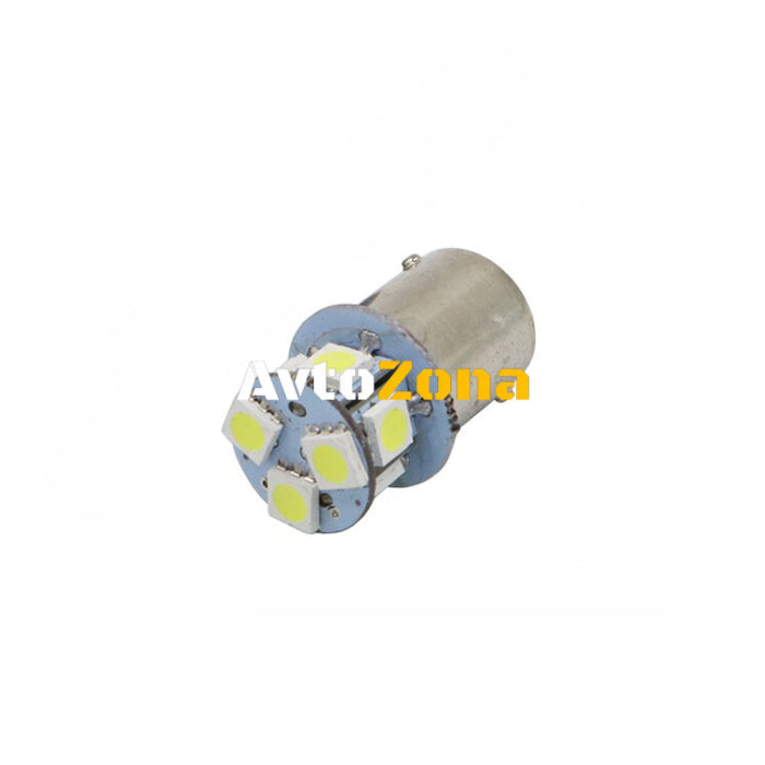 LED Лед Крушки 22 SMD BA15S 1156 (P21W) BAU15S 1156 (PY21W) 12V - 24V Бяла Оранжева Червена Светлина - Avtozona