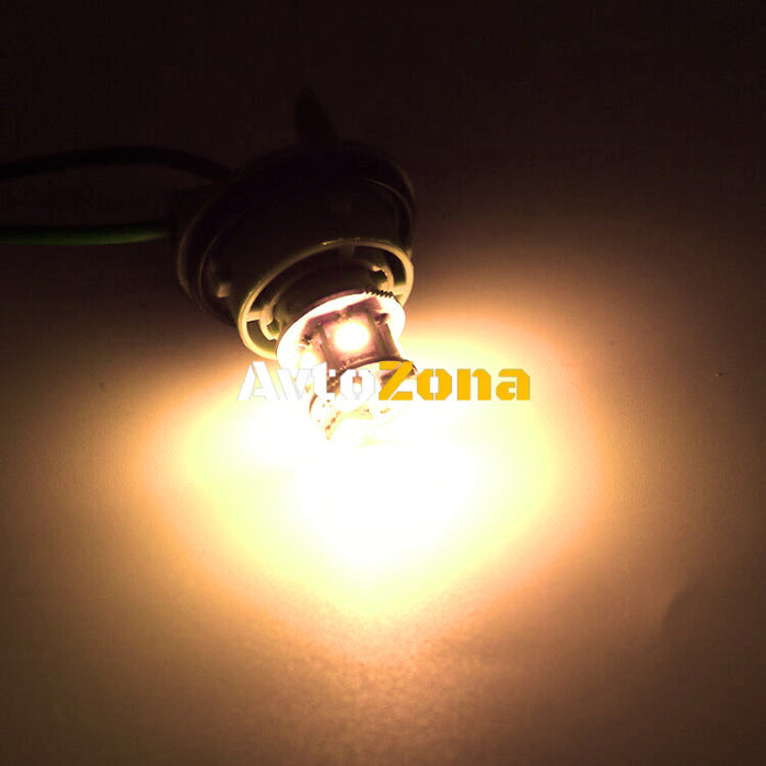 LED Лед Крушки 22 SMD BA15S 1156 (P21W) BAU15S 1156 (PY21W) 12V - 24V Бяла Оранжева Червена Светлина - Avtozona
